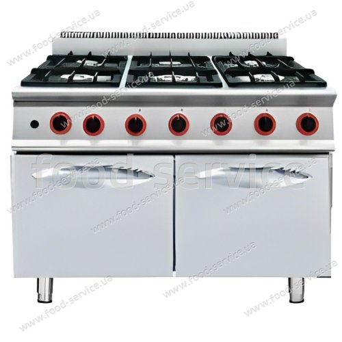 Газовая плита без духовки Berg TH-G7F6PW